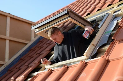 Pose de fenêtres de toit Velux à Échallon